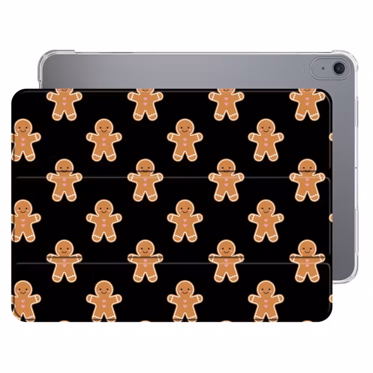 iPad hoes - Peperkoek - Kerst - Zwart — 1