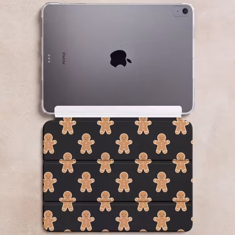 iPad hoes - Peperkoek - Kerst - Zwart — 6
