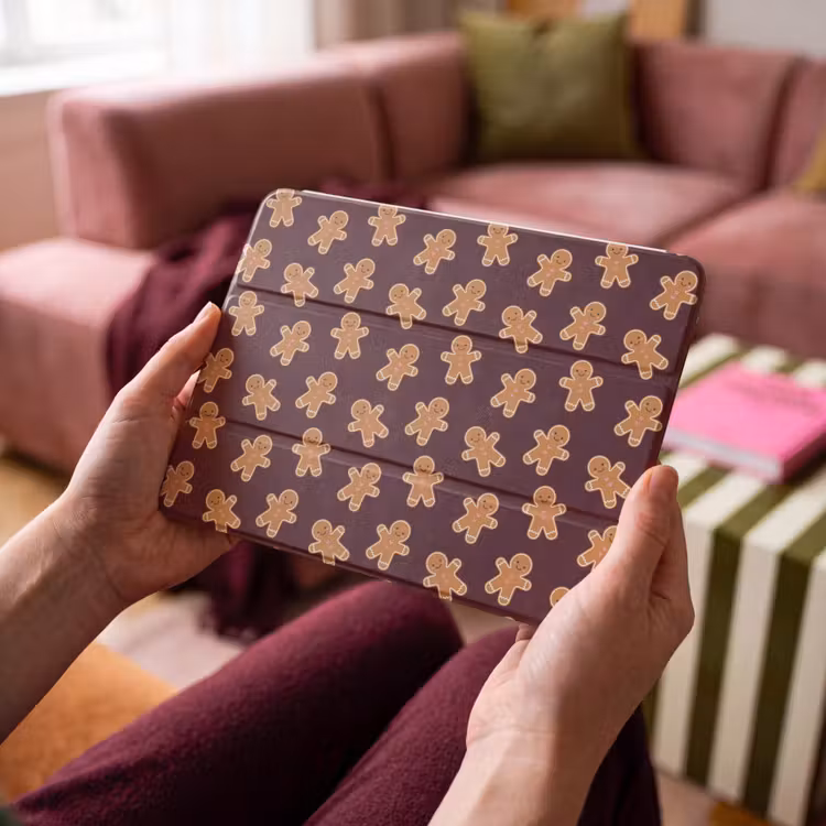 iPad hoes - Burgudy - Peperkoek - Kerst — 4