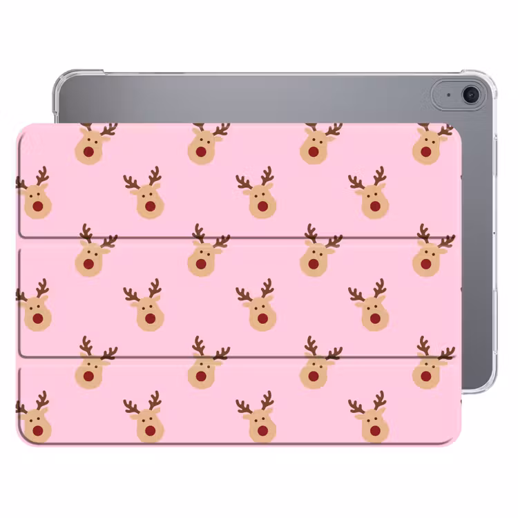Rendieren - Kerst - Roze — 1