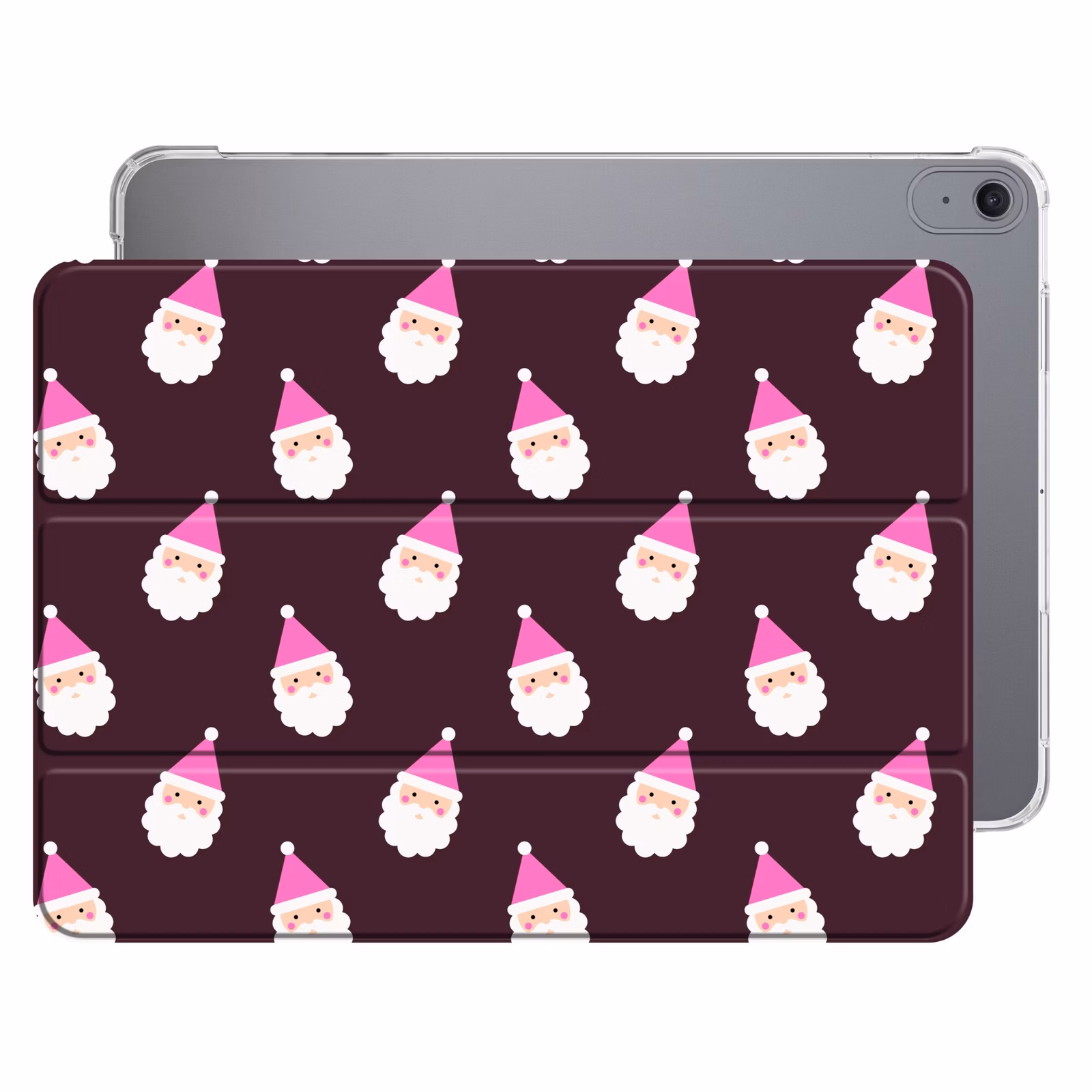 Kerstman - Kerst - Roze - Burgundy — 1