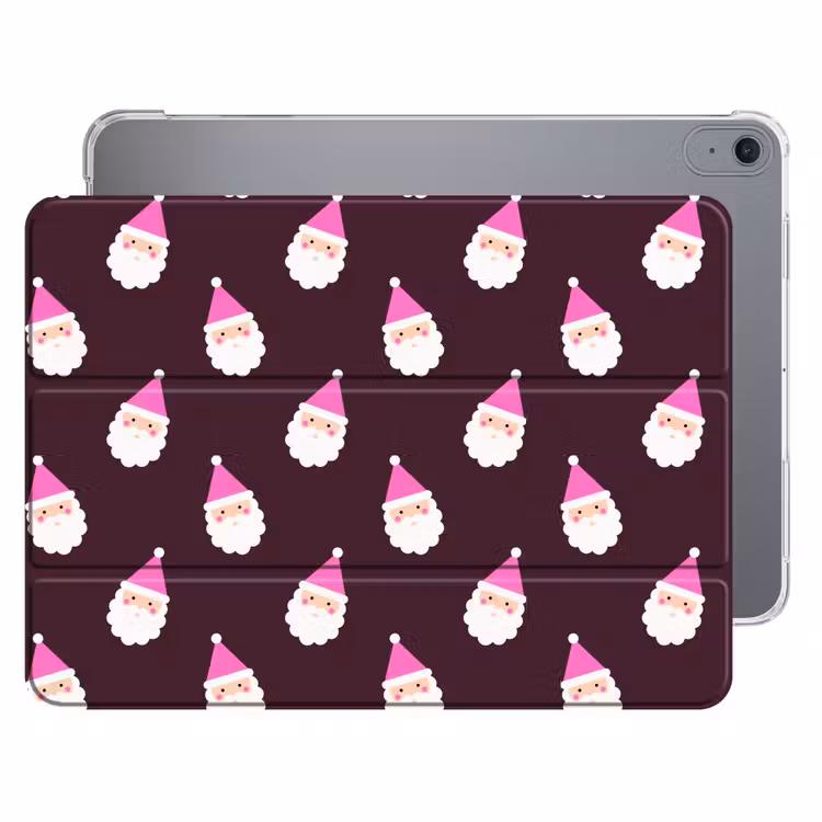 Kerstman - Kerst - Roze - Burgundy — 1
