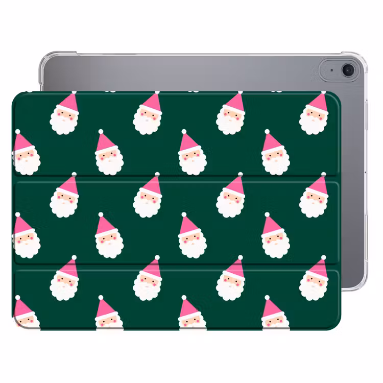 Kerstman - Kerst - Groen - Roze — 1