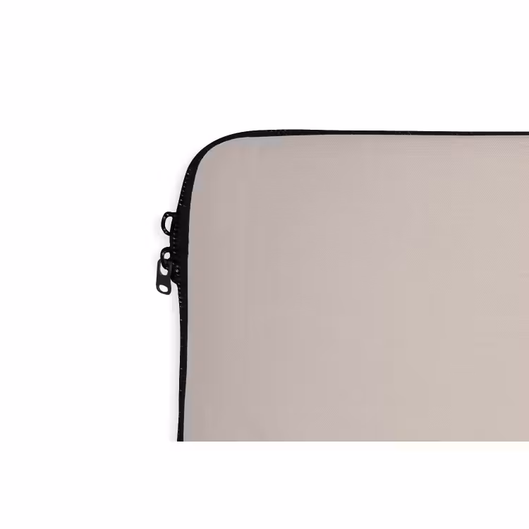 Laptophoes Kerst - Tekst - Kerstboom - Beige — 5