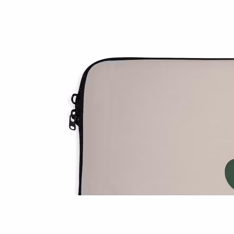 Laptophoes Tekst - Kerst - Groen — 5