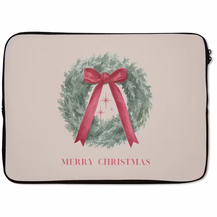 Laptophoes Winter - Kerst - Tekst — 1