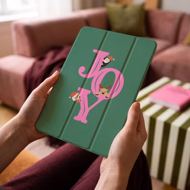 Joy - Kerst - Animatie - Roze - Groen — 4