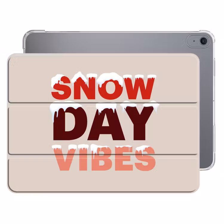 Sneeuw - Kerst - Tekst - Rood — 1