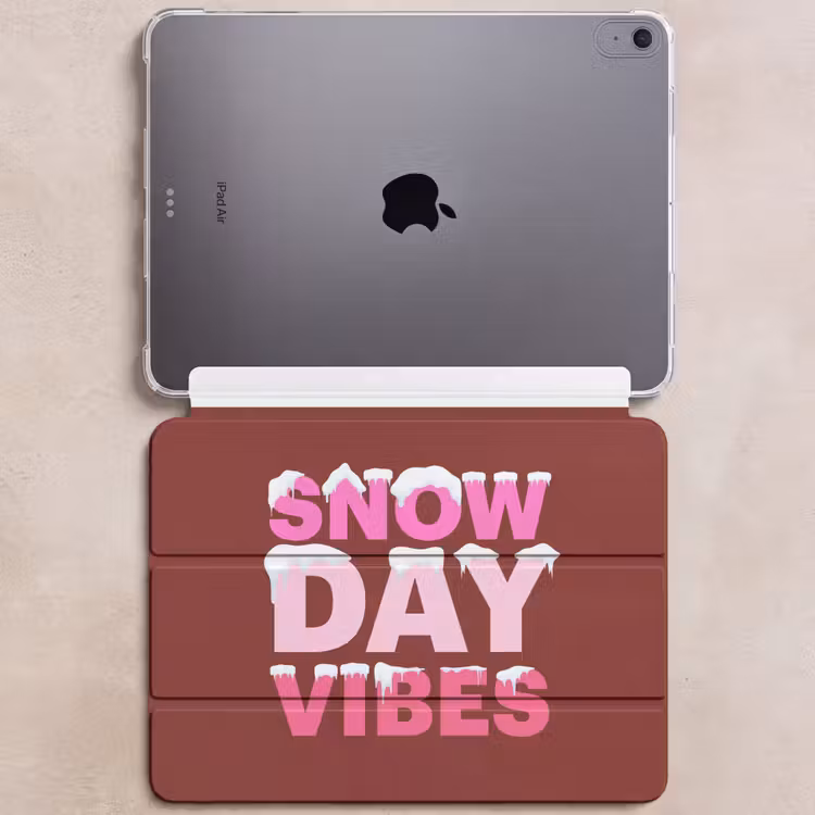 Kerst - Tekst - Sneeuw - Rood - Roze — 6