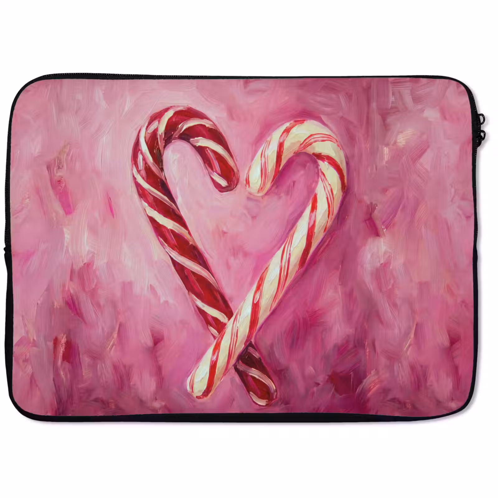 Laptophoes Snoep - Hart - Roze — 1