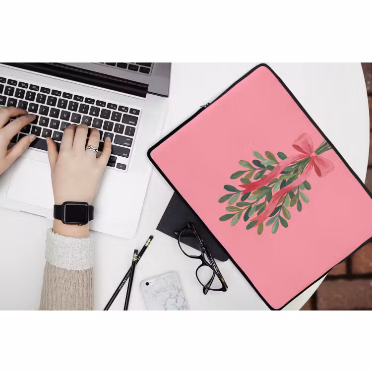 Laptophoes Plant - Lint - Roze — 3