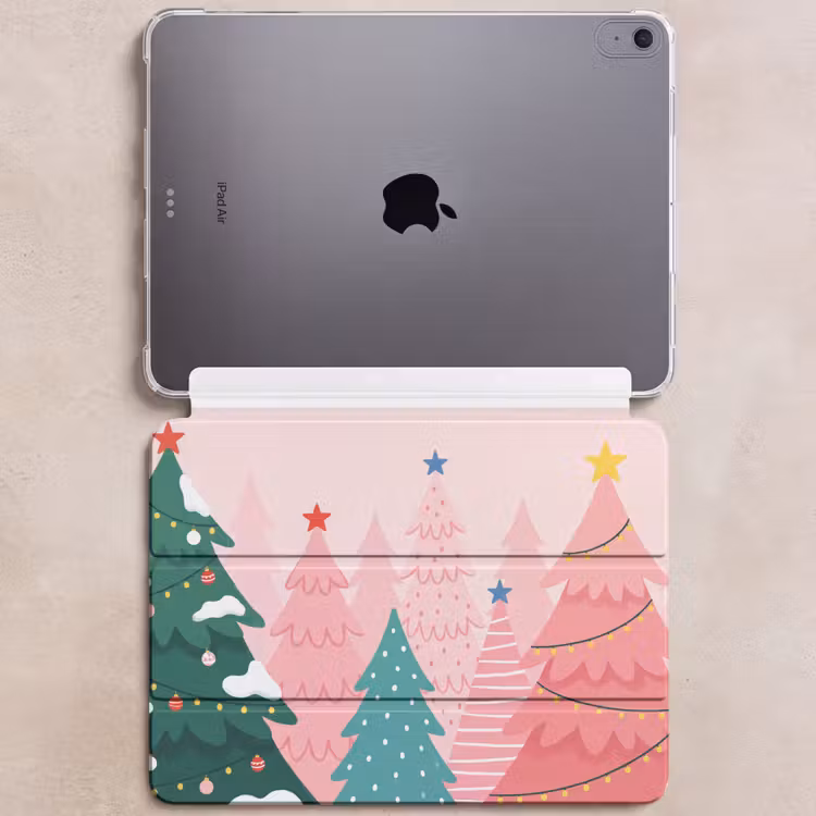 Kerstbomen - Illustratie - Roze — 6