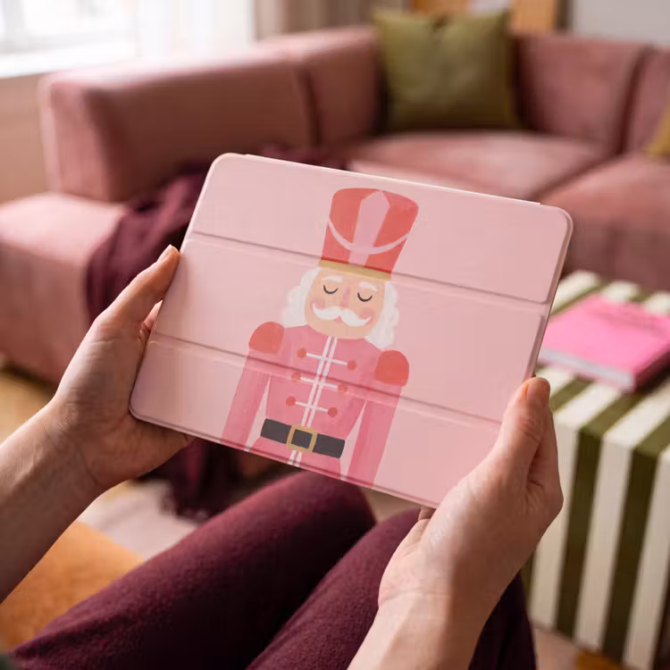 Notenkraker roze illustratie — 4