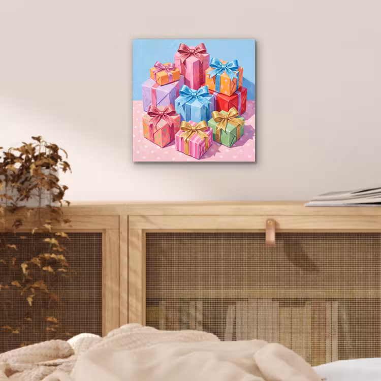 Aluminium schilderij - Geschenken - Feest - Kleurrijk — 4