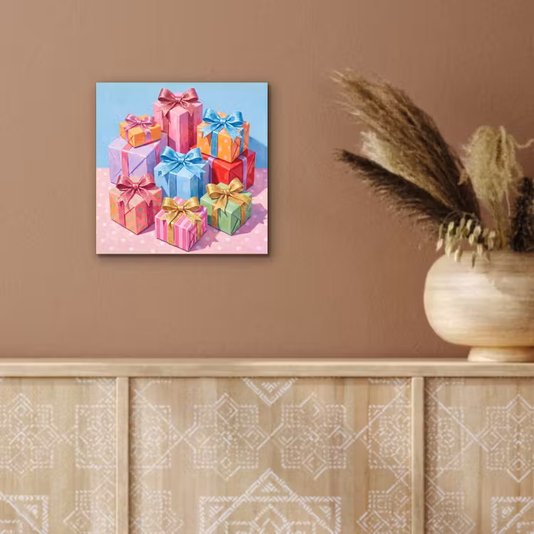 Aluminium schilderij - Geschenken - Feest - Kleurrijk — 5