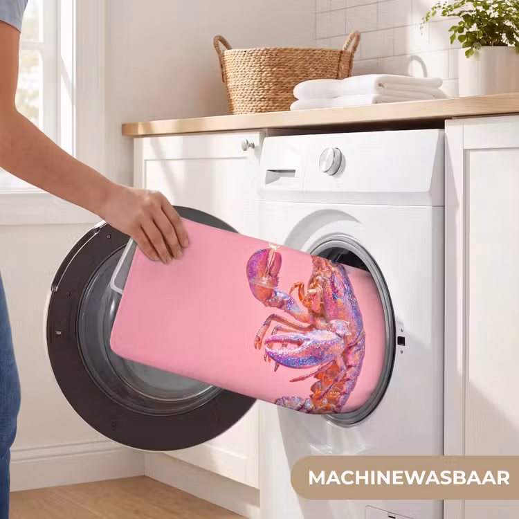 Badmat - Kreeft - Kerst - Roze — 7