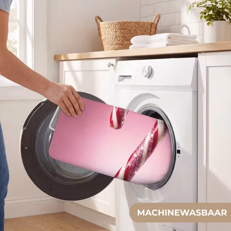 Badmat - Zuurstok - Glinsterend - Roze — 7