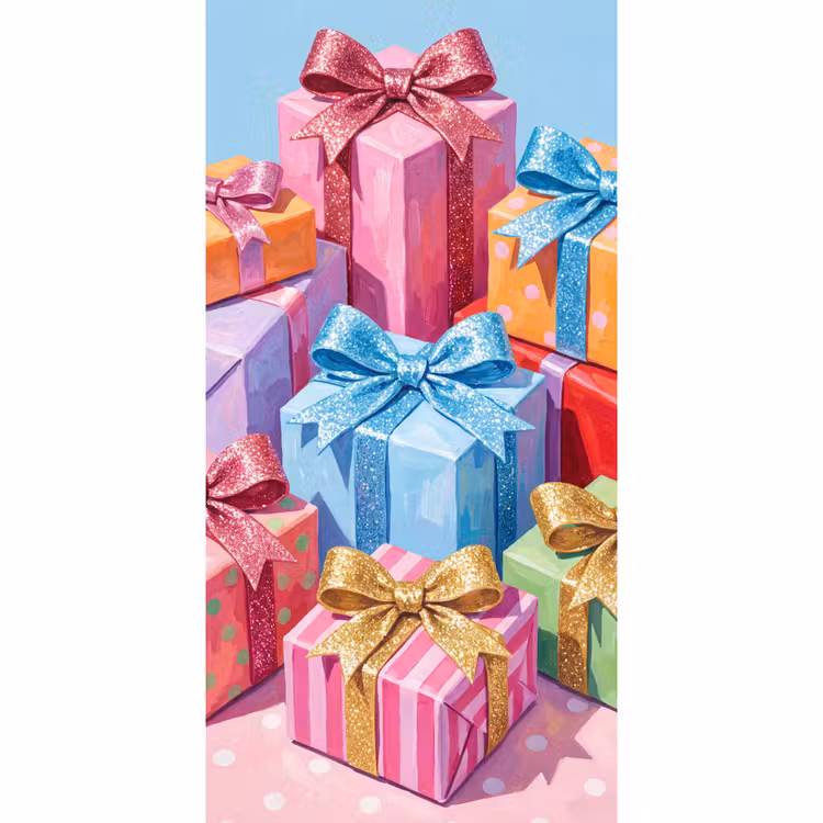 Behang - Geschenken - Feest - Kleurrijk — 2