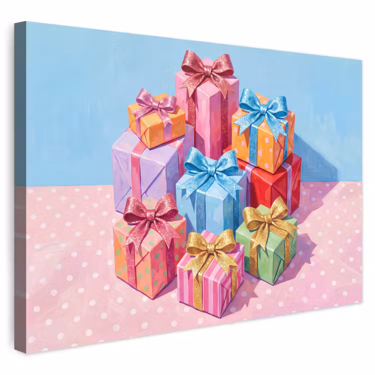 Buiten canvas - Geschenken - Feest - Kleurrijk — 1