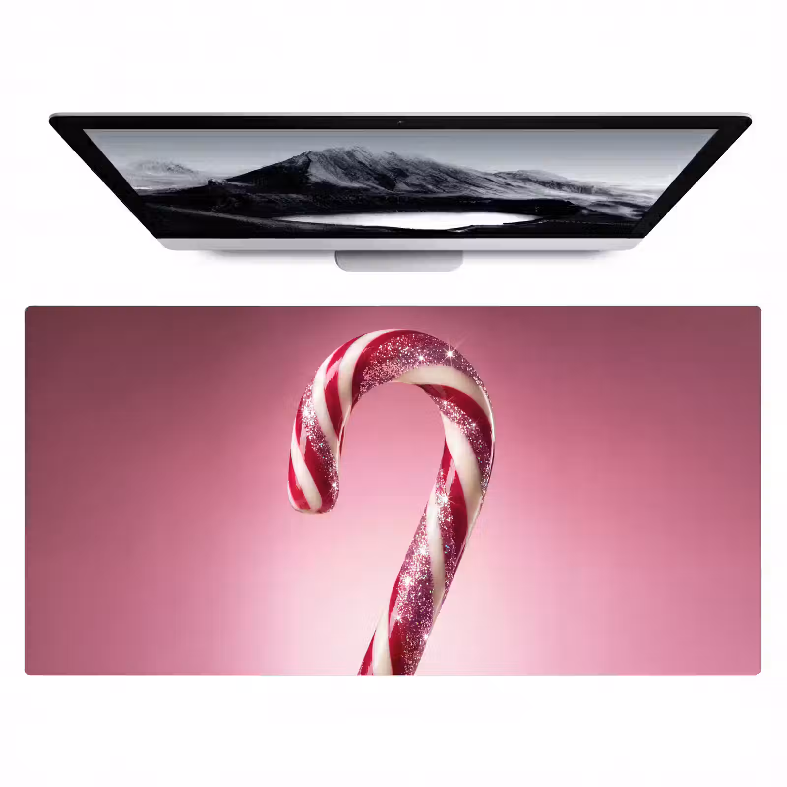 Bureau onderlegger - Zuurstok - Glinsterend - Roze — 1
