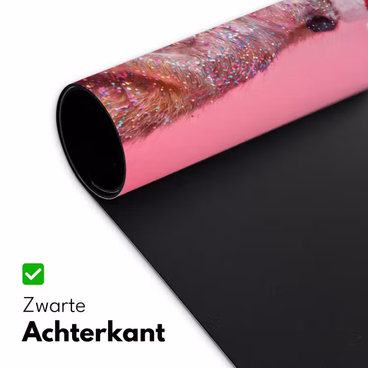 Bureau onderlegger - Dieren - Glitter - Feest — 5