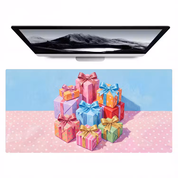 Bureau onderlegger - Geschenken - Feest - Kleurrijk — 1