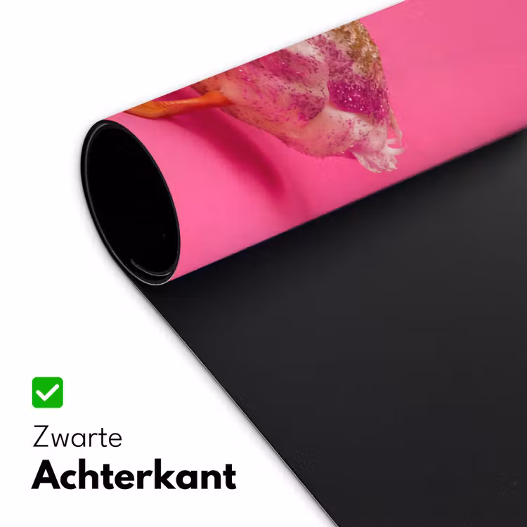Bureau onderlegger - Vogel - Kerst - Roze — 5