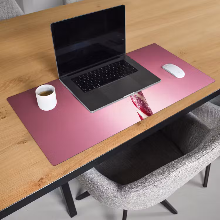 Bureau onderlegger - Zuurstok - Glinsterend - Roze — 3