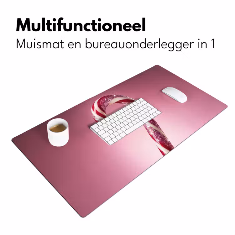 Bureau onderlegger - Zuurstok - Glinsterend - Roze — 7