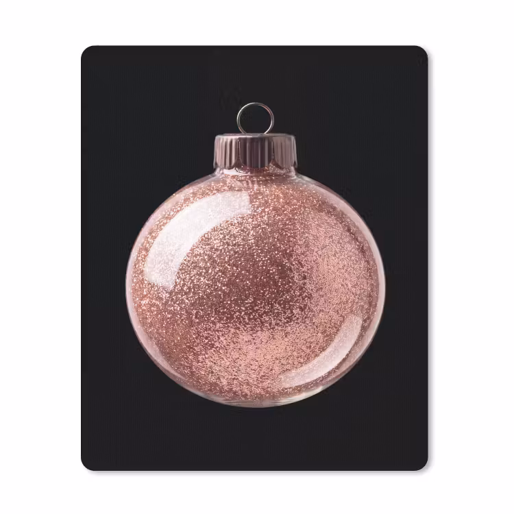 Muismat - Kerstbal - Roségoud - Kerst — 1