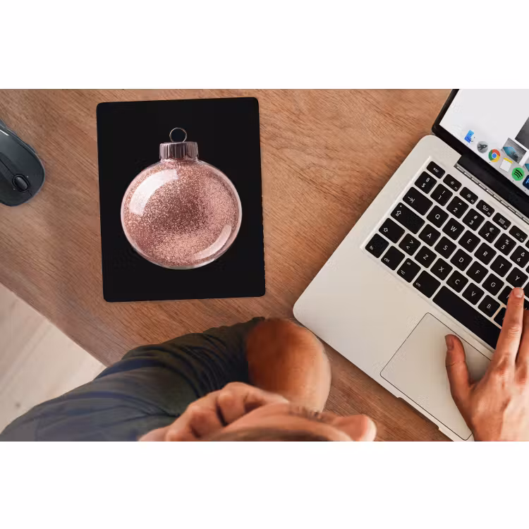 Muismat - Kerstbal - Roségoud - Kerst — 2