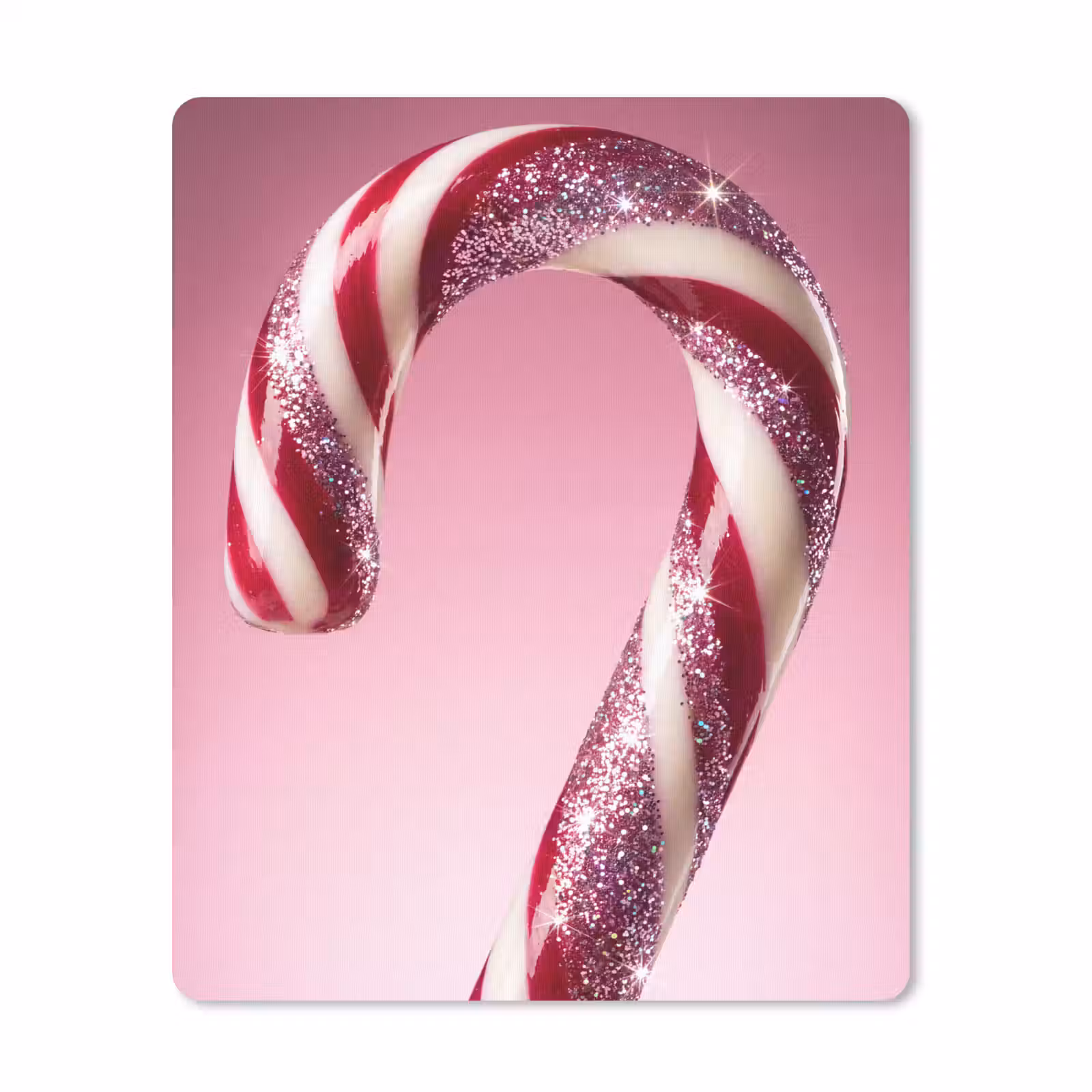 Muismat - Zuurstok - Glinsterend - Roze — 1