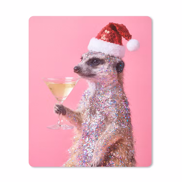 Muismat - Dieren - Glitter - Feest — 1