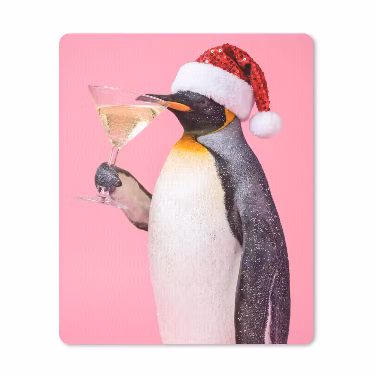Muismat - Pinguïn - Kerst - Feest — 1