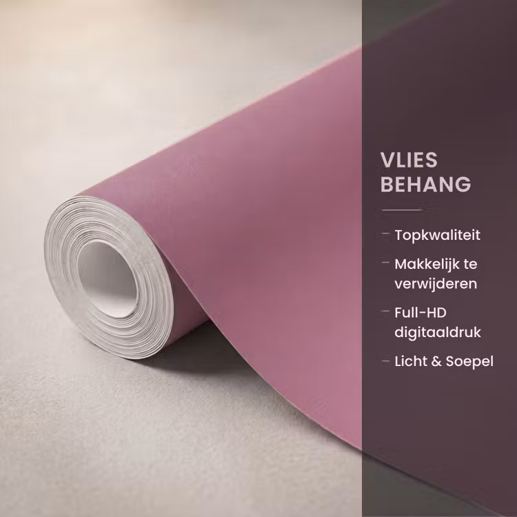 Behang - Zuurstok - Glinsterend - Roze — 3