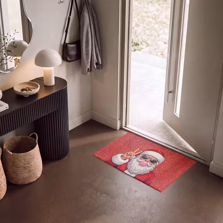 Deurmat - Kerstman - Zonnebril - Kerst — 8