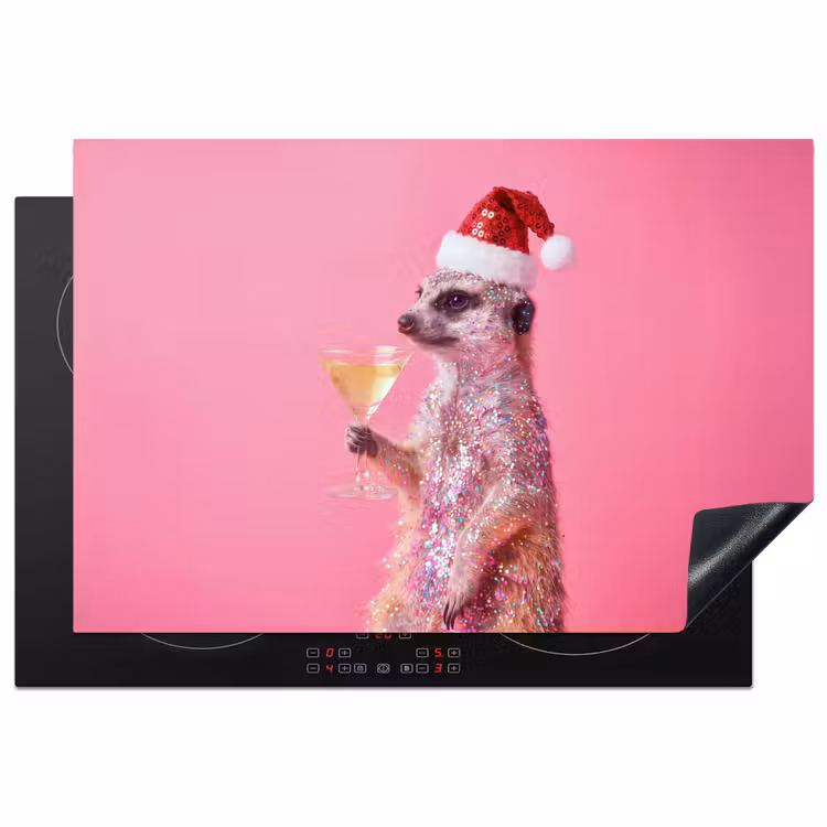 Inductiebeschermer - Dieren - Glitter - Feest — 1