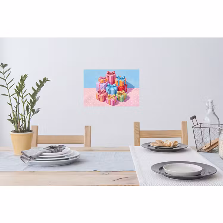 Muursticker - Geschenken - Feest - Kleurrijk — 3