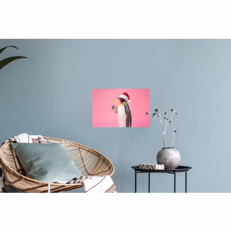 Muursticker - Pinguïn - Kerst - Feest — 4
