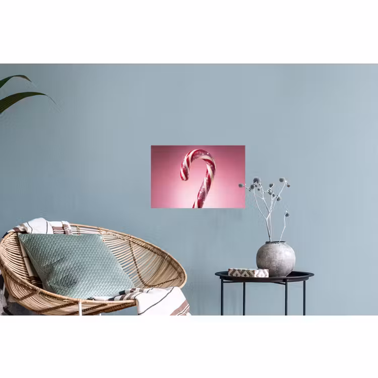 Muursticker - Zuurstok - Glinsterend - Roze — 4