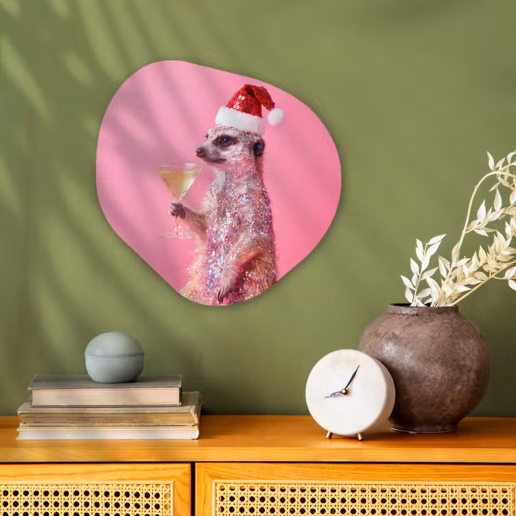 Organisch schilderij forex - Dieren - Glitter - Feest — 2