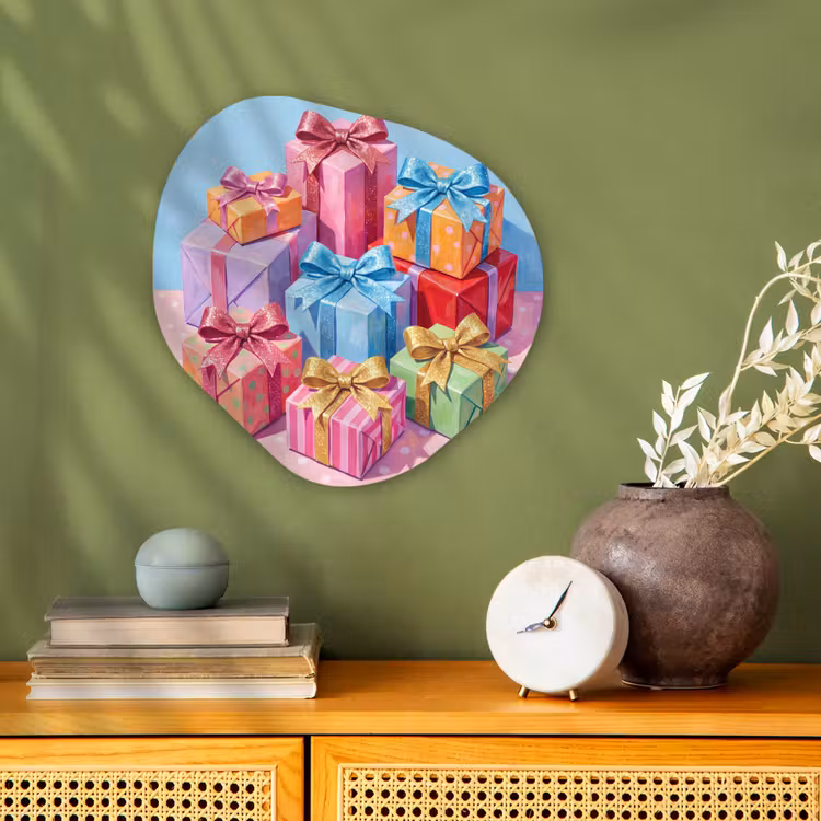 Organisch schilderij forex - Geschenken - Feest - Kleurrijk — 2