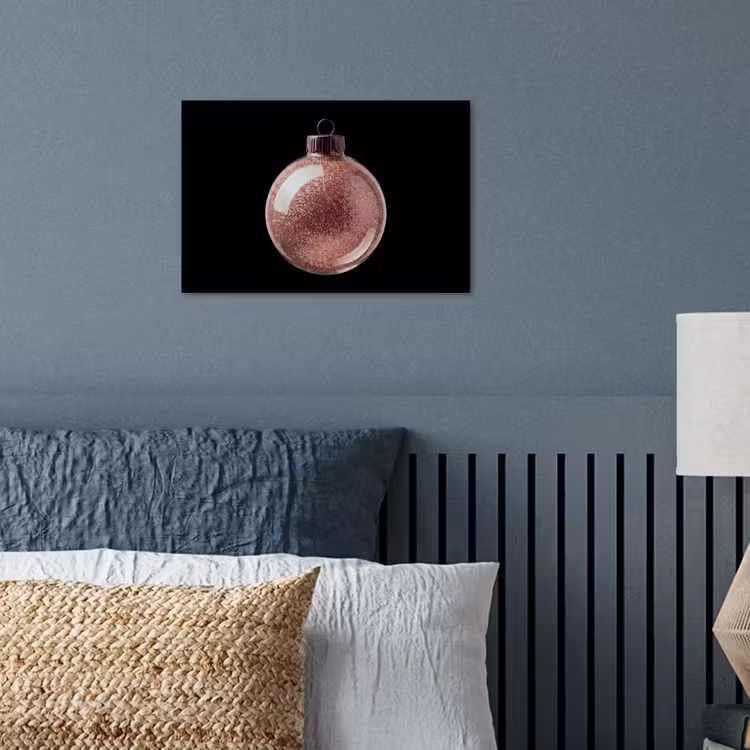 Poster - Kerstbal - Roségoud - Kerst — 3