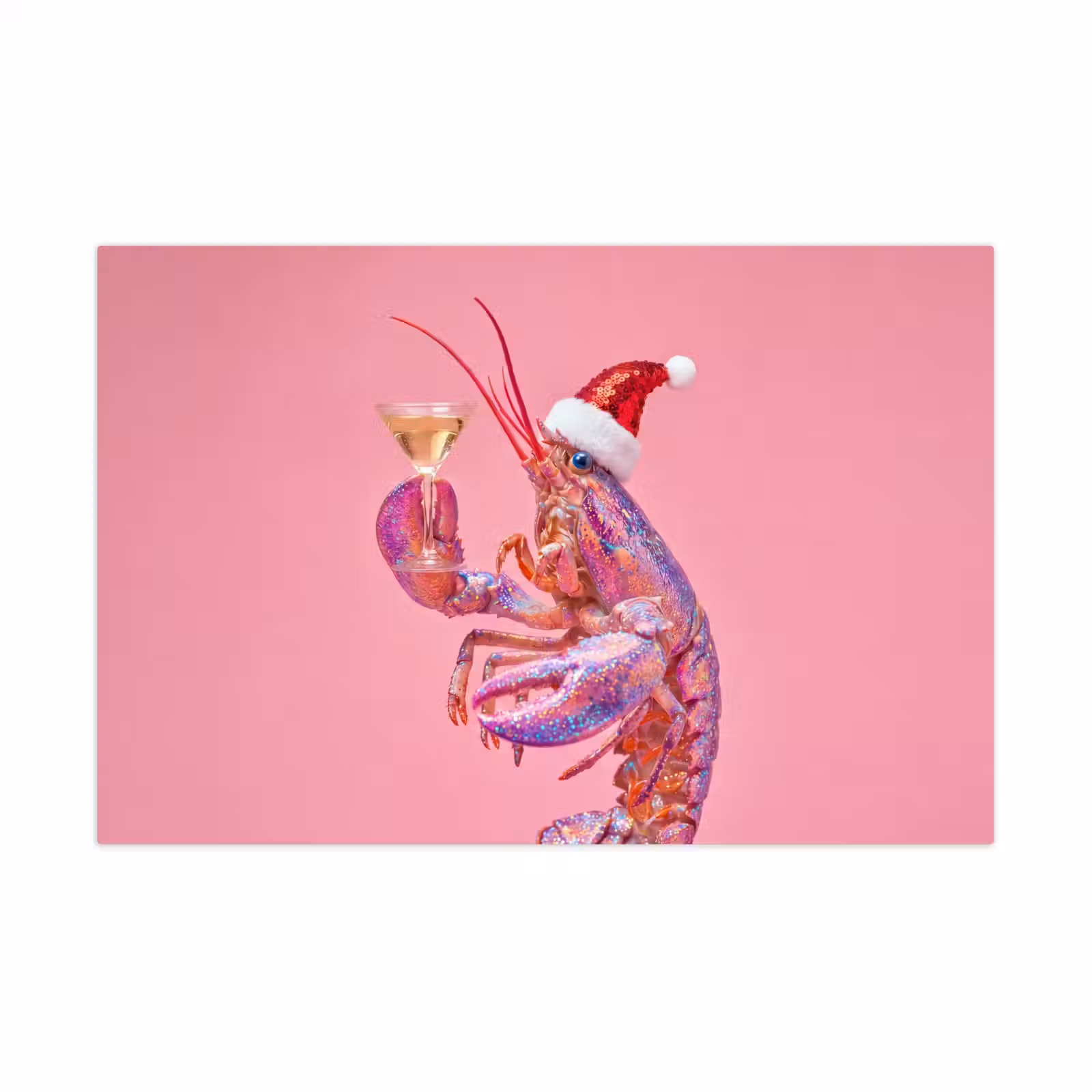 Speelkleed - Kreeft - Kerst - Roze — 1