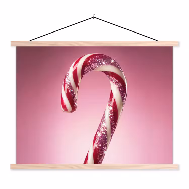 Schoolplaat - Zuurstok - Glinsterend - Roze — 1