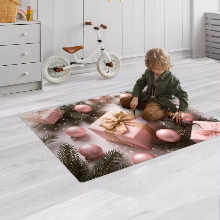 Speelkleed - Cadeau - Kerst - Roze — 2