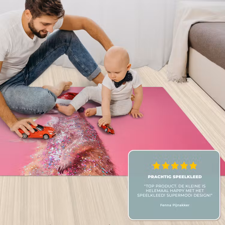 Speelkleed - Dieren - Glitter - Feest — 5