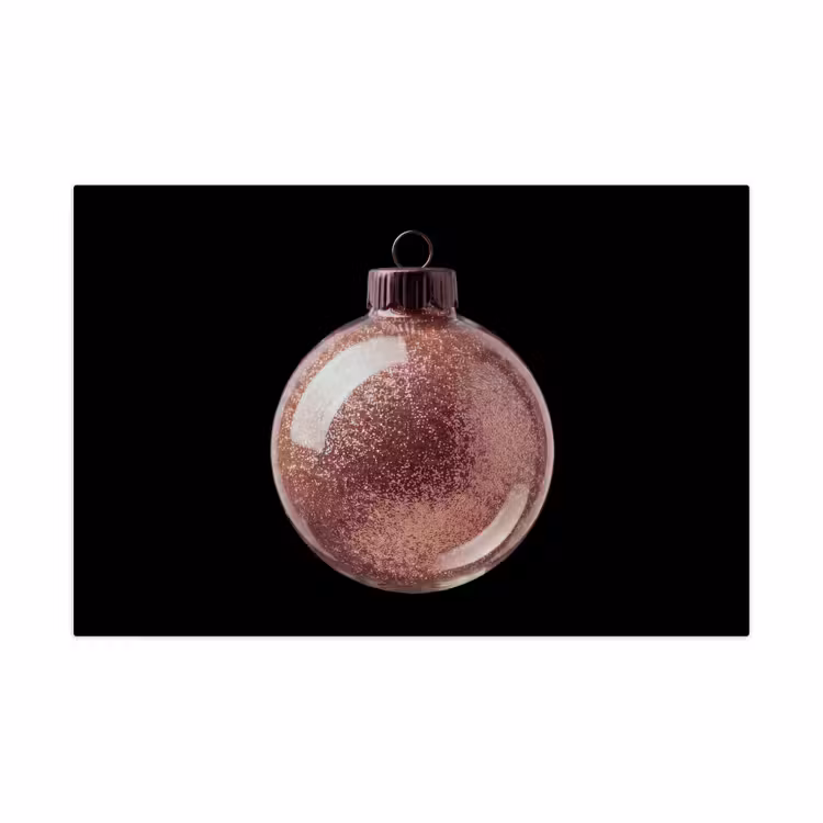 Speelkleed - Kerstbal - Roségoud - Kerst — 1