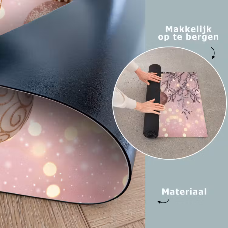 Speelkleed - Kerstbal - Roze - Winter — 6