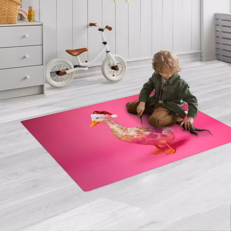 Speelkleed - Vogel - Kerst - Roze — 2